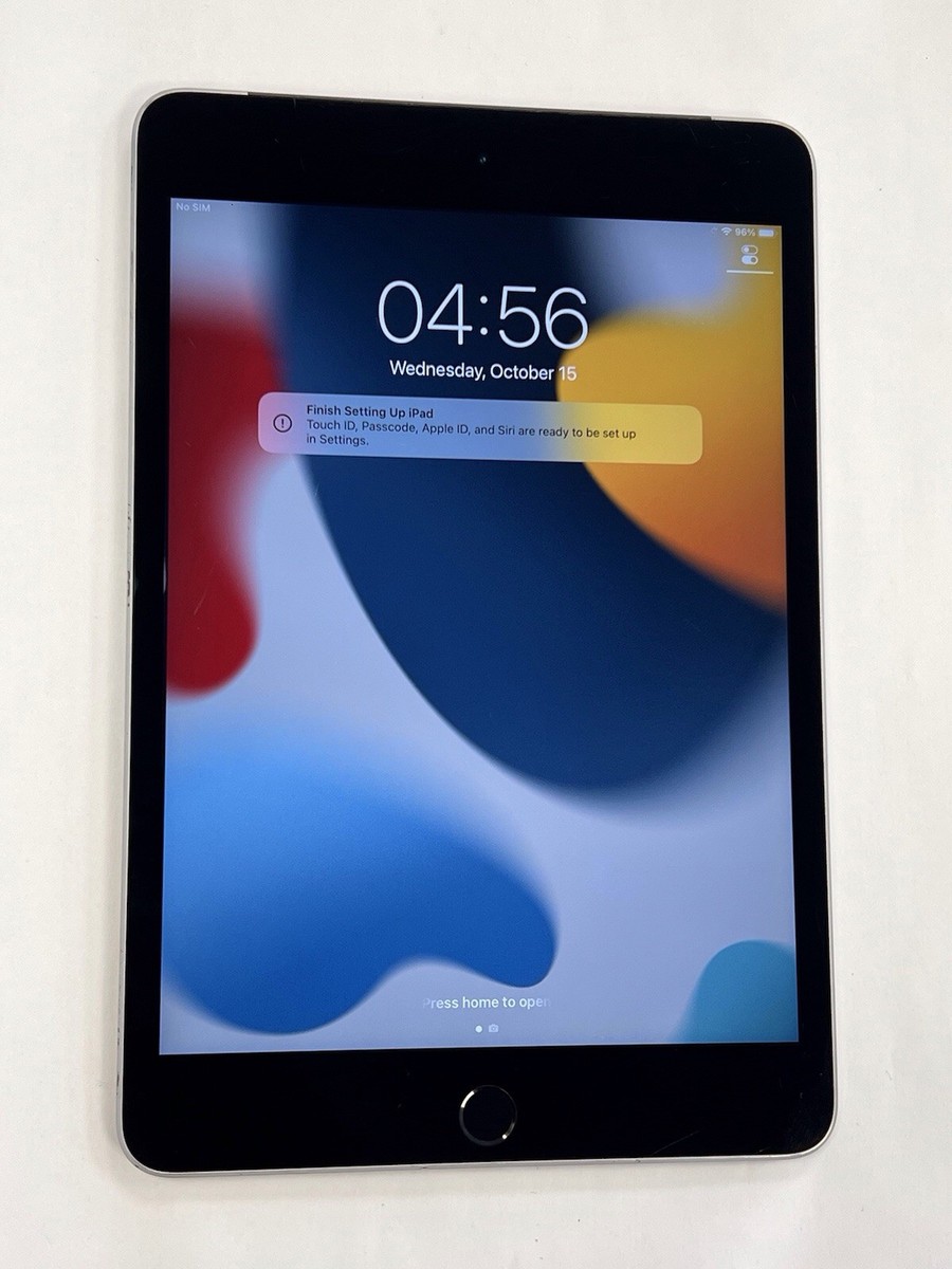 Apple iPad mini 4 - 7.9” - 128GB, Wi-Fi + Cellular (Unlocked
