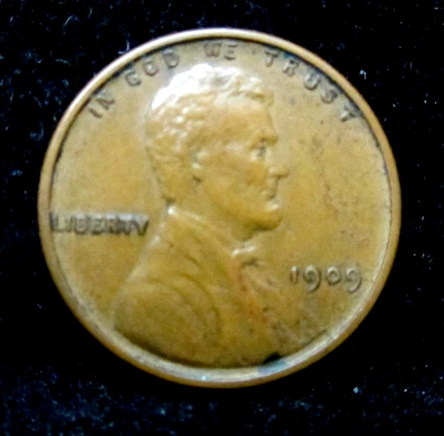 1909-V.D.B. LINCOLN CENT - NICE XF/XF+ - FIRST YEAR TYPE COIN - FREE SHIPPING