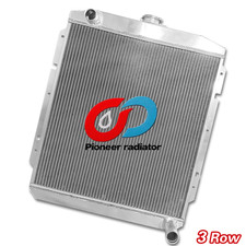 3rows Aluminum Radiator For Buick Special Super Roadmaster Wchevy V8 1950-1952