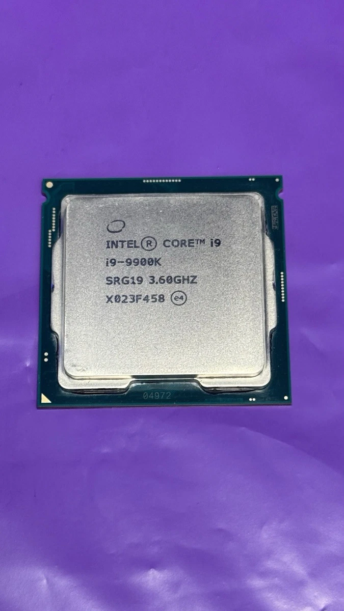 Intel Core i9-9900K Processor Model Computer Processors (CPUs) for
