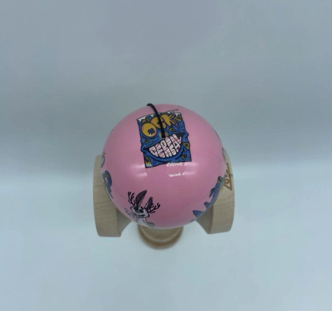 Cereal Kendama x Occult Kendama Collaboration Pink
