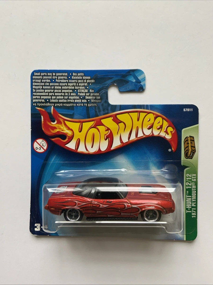 米マテル製 Hot Wheels 1971 Plymouth GTX ミニカー Hot Wheels 1971