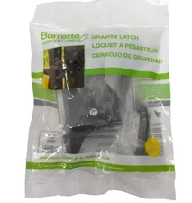 Boerboel Gate Solutions Gravity Fence Latch Black Finish Hardware Kit Set