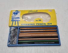 Vintage General's Pencil Classic Sketching & Drawing Kit #10 Pencils-Charcoal