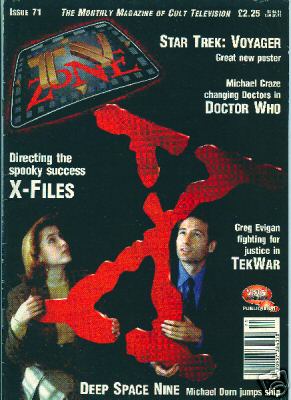 TV Zone No.71 GREG EVIGAN,CAITLIN BROWN,MICHAEL DORN - Picture 1 of 1