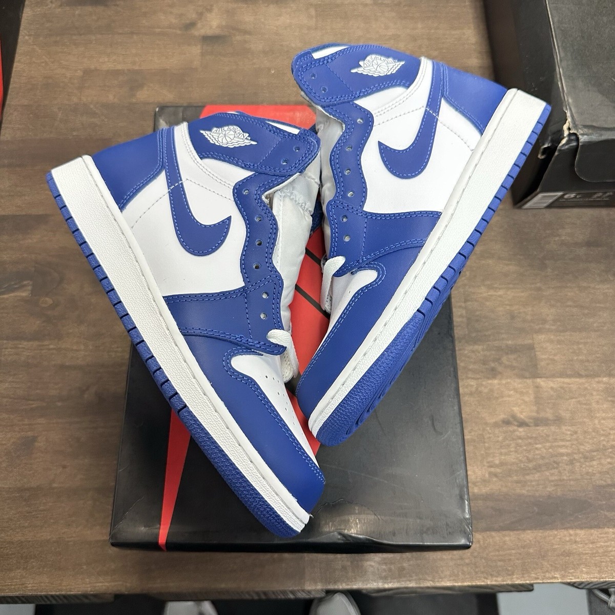 Size 6Y - Jordan 1 Retro High OG Storm Blue 2016 (NEW) | eBay display picture 3