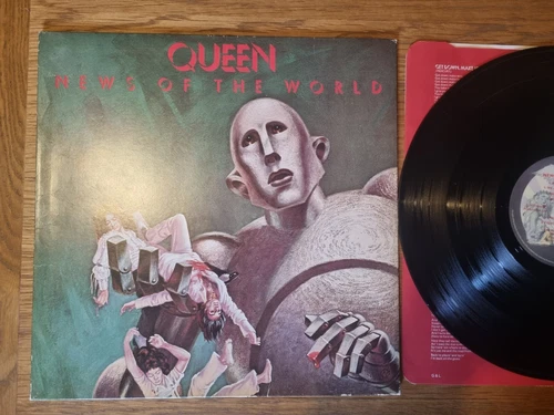 QUEEN – News Of The World – EMI UK FIRST Pressing Gatefold LP 1977