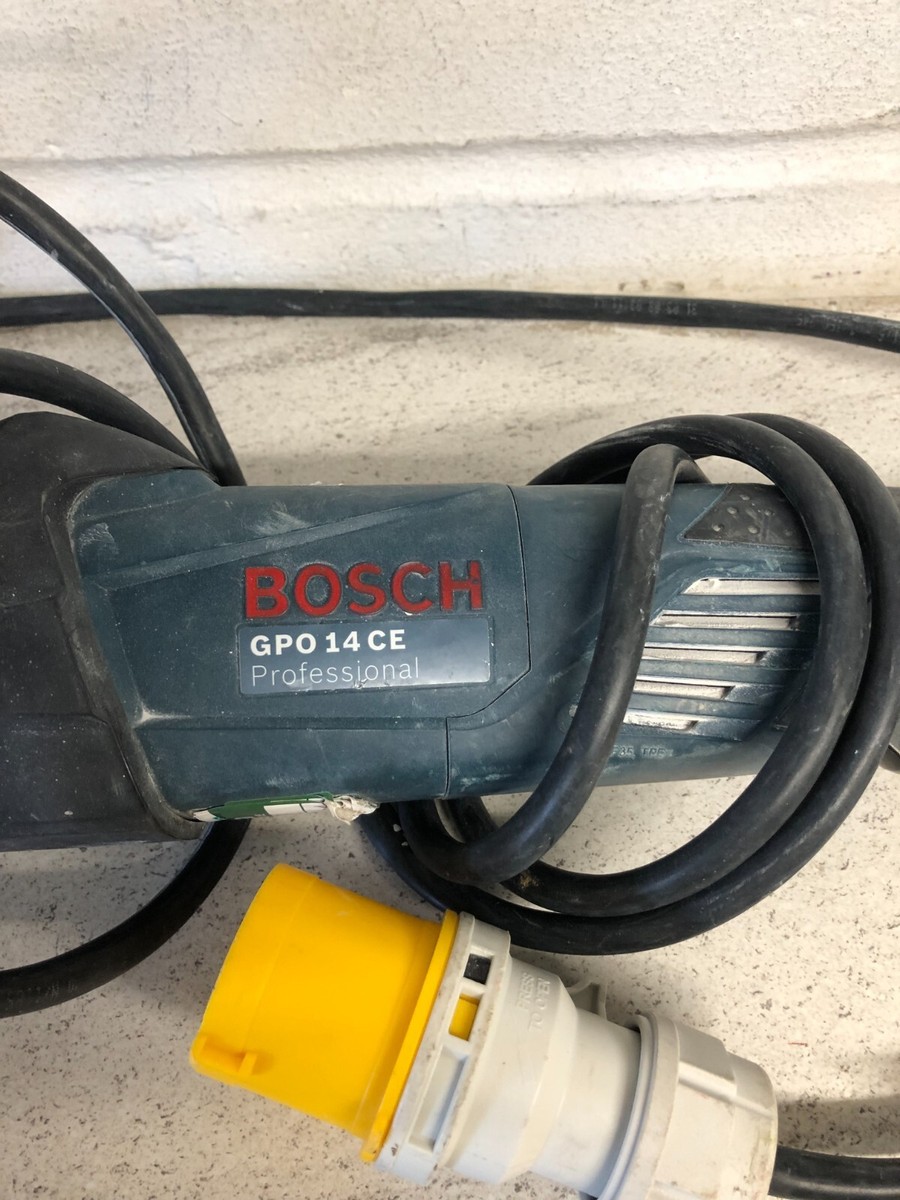 BOSCH GPO 14 CE Corded 110v Polisher Used Condition with Handle