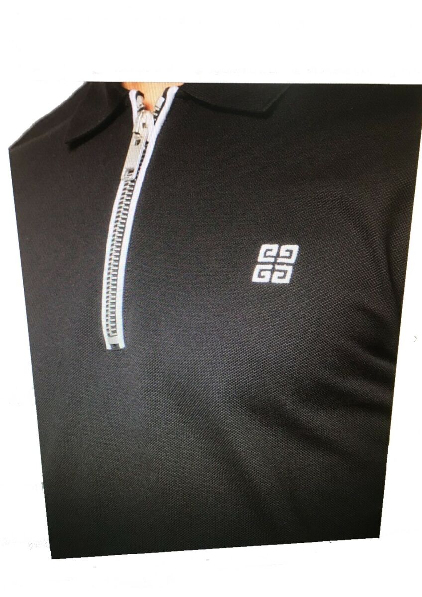 Givenchy Zipped Front Polo shirt, (BM70AX3006) | eBay Givenchy Zipped Front Polo shirt, (BM70AX3006) | eBay