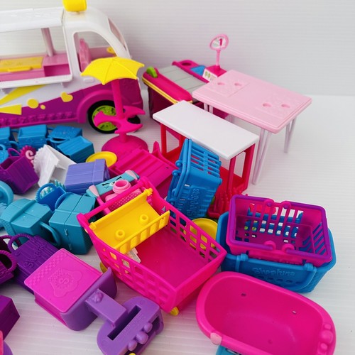 SHOPKINS - Ice Cream Truck & Shop Store + Accessories - Girls Toys - BULK LOT - Picture 9 of 12
