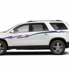 Water Splash Splatter Grunge Vinyl Sticker Decal Vehicle Graphic Truck Car SUV