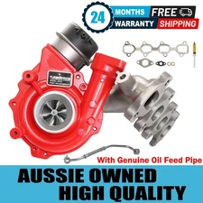 GEN1 High Flow Turbo+Genuine Oil Feed Pipe For Renault Master Van M9T 2.3L