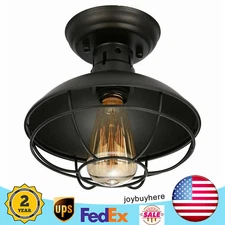 Farmhouse Rustic Industrial Pendant Light Hanging Ceiling Pendant Lamp Fixture