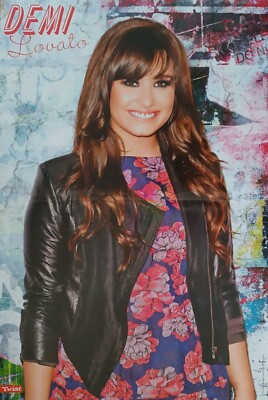 DEMI LOVATO - A3 Poster 42x28cm - Rare Clippings Fan Sammlung Foto Plakat TWIST