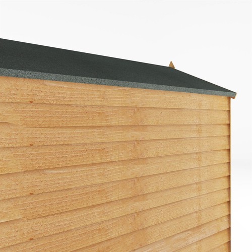 Waltons 7x5 Wood Garden Shed Overlap Apex Single Door Windowless Storage 7ft 5ft - Picture 9 of 12