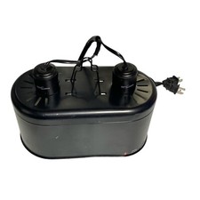 Reptizoo Dual Reptile Light Fixture for Reptile Dome UVB Lamp Fixture Kit