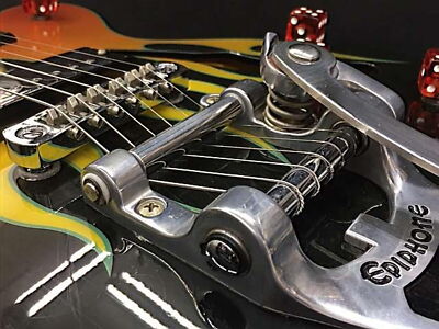 EPIPHONE FLAMEKAT Used Mahogany body Maple neck Ebony fingerboard