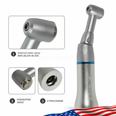 Dental low speed handpiece straight /contra angle push/latch 2