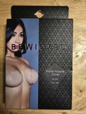 NIP BE WICKED "Flora Nipple Cover" Silicone Nipple Covers Nude Pasties Reusable