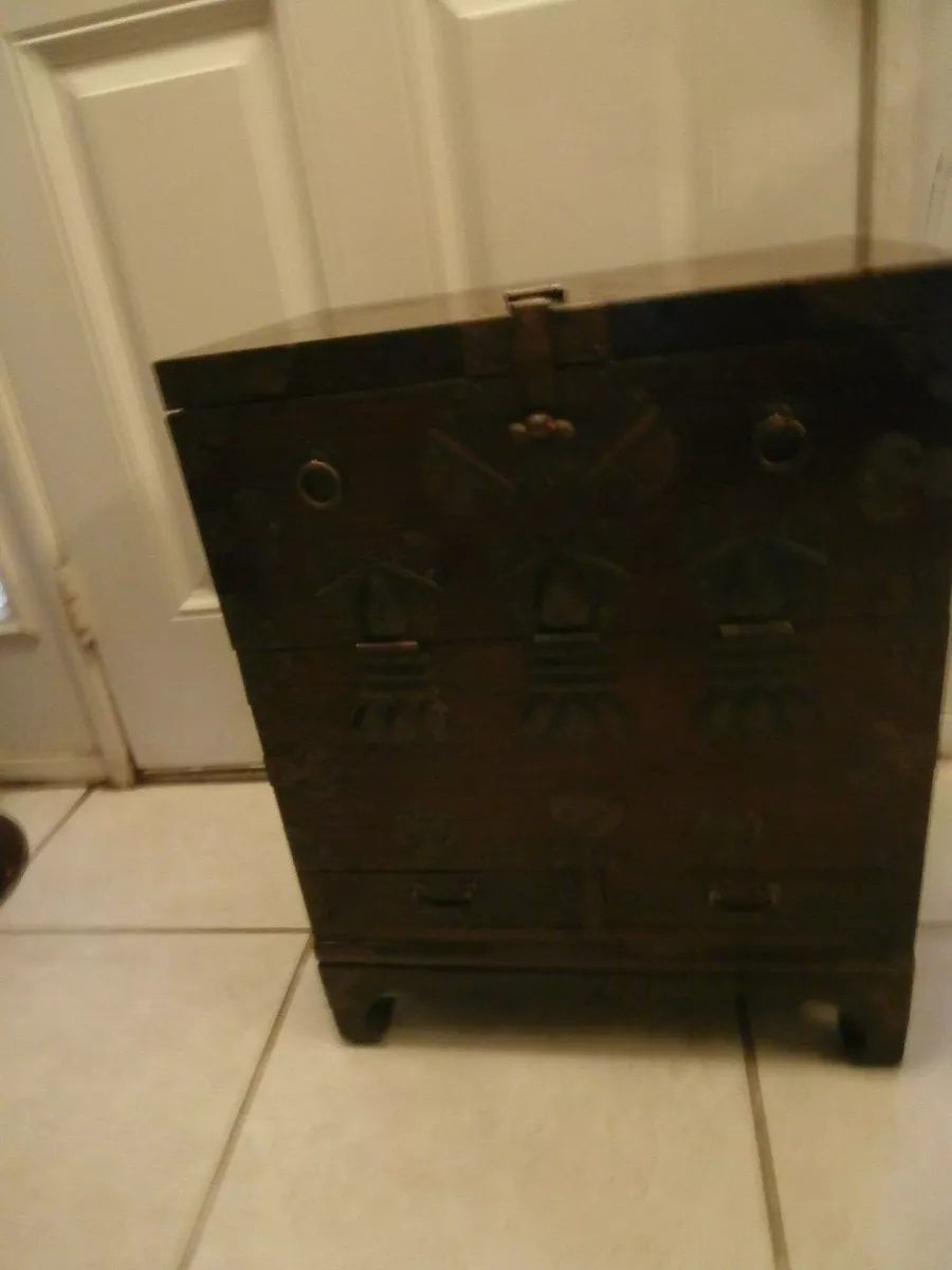 Antique korean online bandaji chest