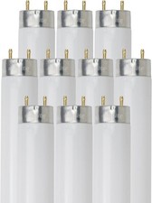NEW 10/Pk Sunlite 36" Inch F25T8/835 3500K 25 Wat T8 Fluorescent Tube Light Bulb