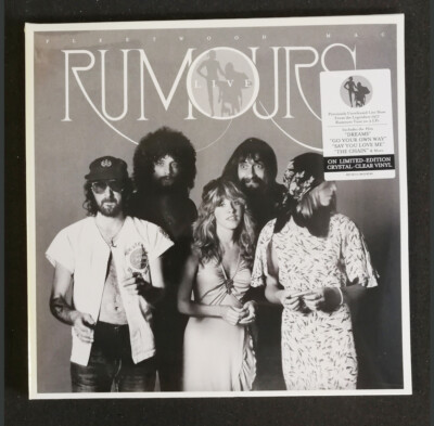 2x 12'' LP clear vinyl Fleetwood Mac Rumours Live 1977 limited Indie - U19A