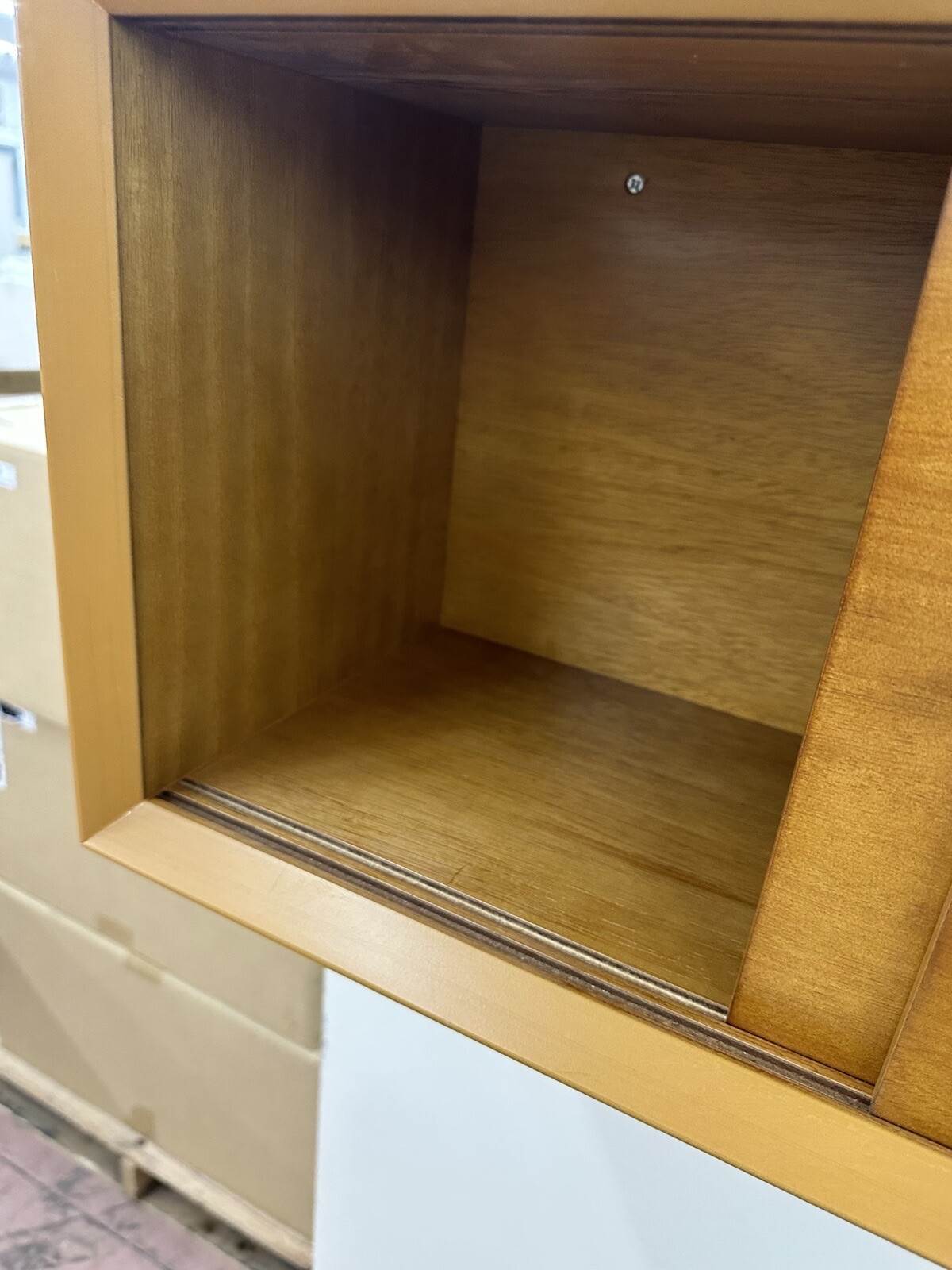 West Elm Mid Century bathroom Acorn brass Wall Shelf Storage