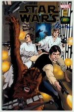 SIGNED X3 Alan Davis Jason Aaron Laura Martin Marvel Star Wars 1 Sketch Variant