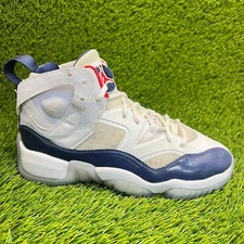 Nike Air Jordan Jumpman Two Trey Boys Size 7Y White Basketball Shoes Sneakers