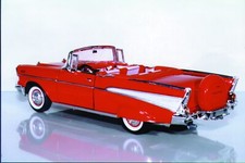1:18 Yatming Chevy Bel Air '57 Convertible red, blue, green, turquoise, black