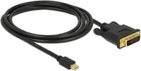 Delock 83989 Kabel Mini Displayport 1.1 Stecker Dvi 24+1 Stecker