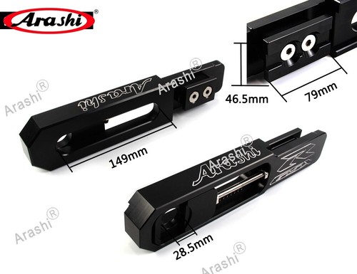 For Suzuki GSXR1000 2009-2016 2010 2011 2012 Swingarm Extension+Chain+Brake Line - Picture 3 of 21