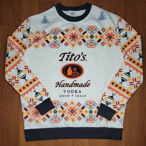 Handmade Vodka Ugly Christmas Sweater 