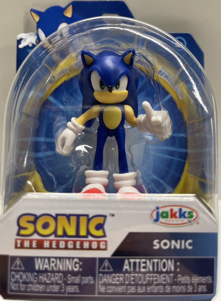 JAKKS Pacific Sonic The Hedgehog Bendable 2.5 in Action