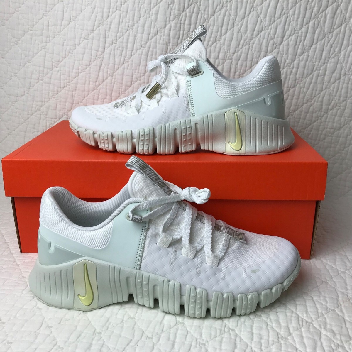 靴 Nike FREE METCOM5 Nike Free Metcon 5 PRM Training Shoes Women's SZ 7.5 Lemon Twist