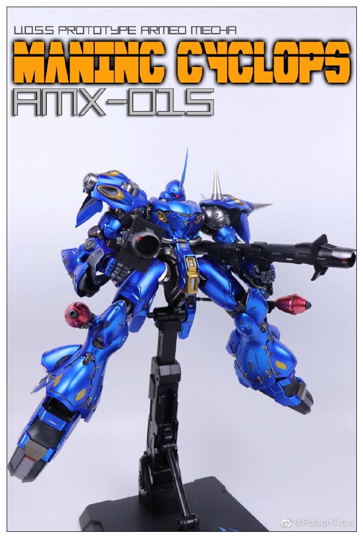 Ready! New Moshow PoisonToys PT 1/72 AMX-01S Maninc Cyclops Action 
