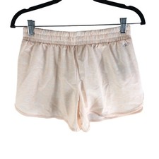 DSG Girls Mid Rise Stride Run Shorts Heathered Peach/Pink XL