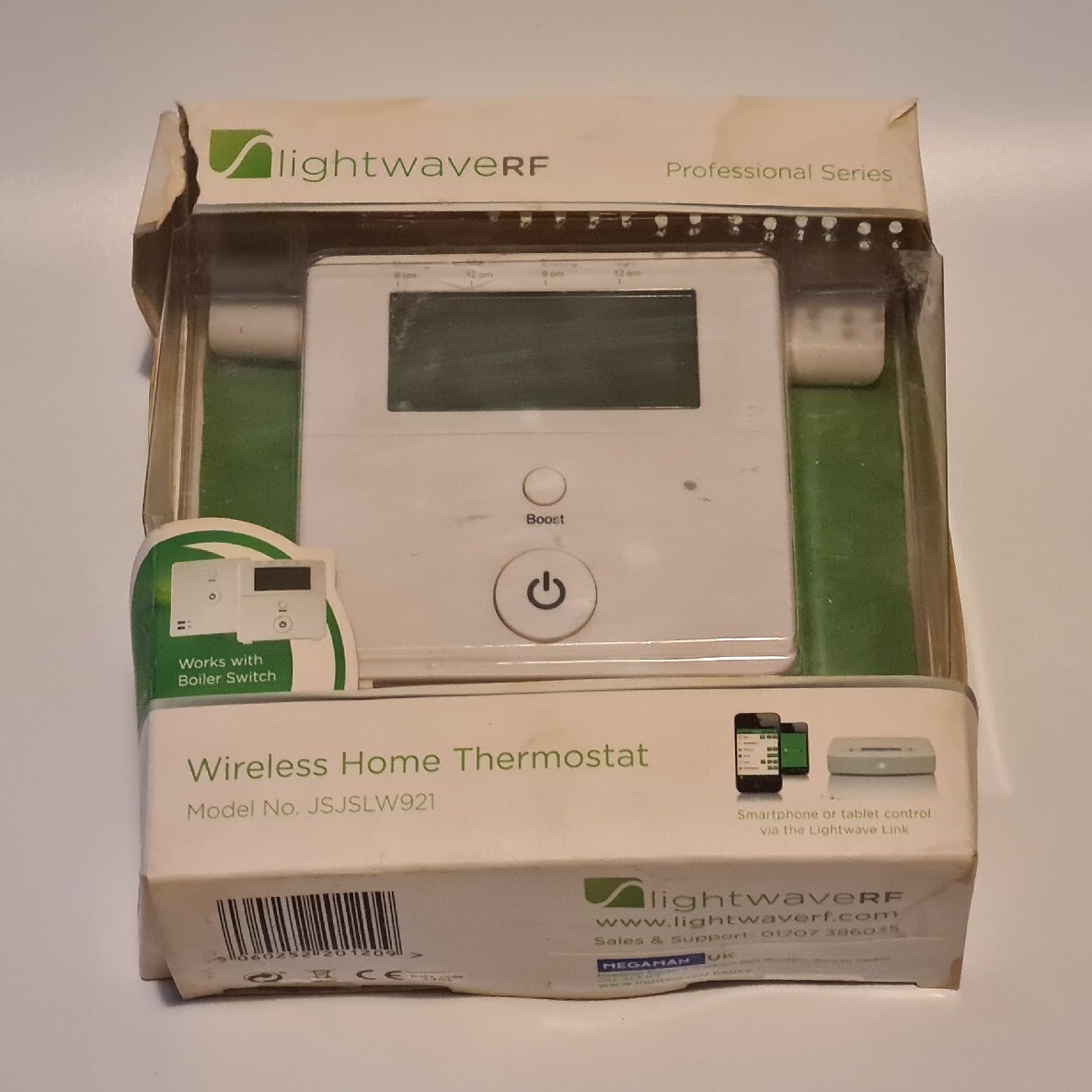 LightwaveRF LW921 Smart Heating Thermostat - White for sale online | eBay