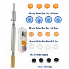 US Overdenture Locator Core Tool Abutments Retention Caps Implant Inserts Dental