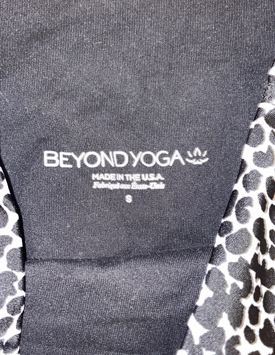 beyond-yoga lux printed high waisted long leggings