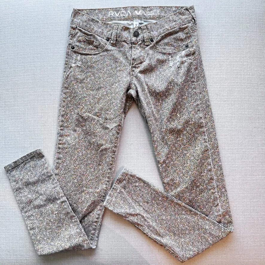 Rvca skinny cheap jeans