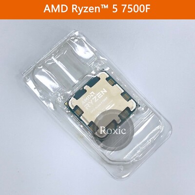AMD Ryzen 5 7500F CPU 美品 Amazon.com: FidemM AMD Ryzen 5 7500F R5 7500F 3.7GHz 6-Core 12