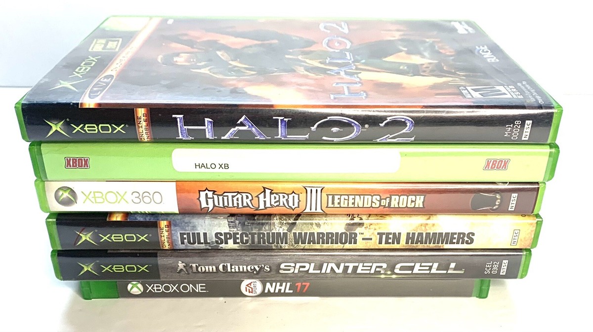 Original Xbox video games lot of 6- Halo & Halo 2 And More | eBay