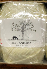 Lot of 5 Hamanaka Eco-Andaria Craft Raffia Yarn 40g/80m Each 168