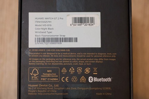 Huawei Watch GT 2 Pro am Silikonarmband Nicht Black - Bild 7 von 7