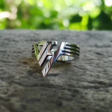 Van Halen 925 Sterling Silver Ring -Eddie Van Halen -Music Ring -Men Ring -Ring