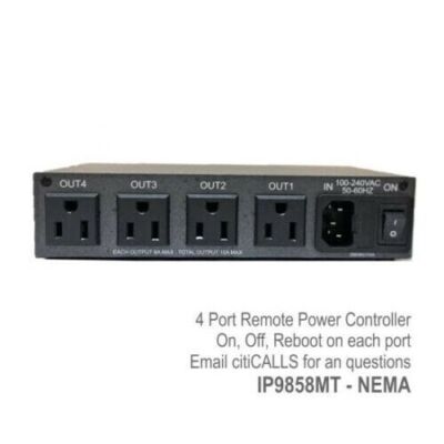 Aviosys IP9858MT PRO 9858 4 Port Web Power Switch w AutoPing IOS Android DLI-