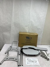 Eagle Heath 78811 Sliding Ergo Transfer Bench+ Shower Chair Adjustable Gray AM14