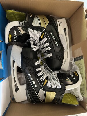 Bauer Supreme 3S Junior Ice Hockey Skates Size 1.0 EE Wide *Only Used twice*