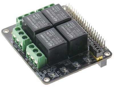 RELAISSCHILD FÜR RASPBERRY PI, ZUBEHÖR TYP RELAISSCHILD, FO FÜR SB KOMPONENTEN